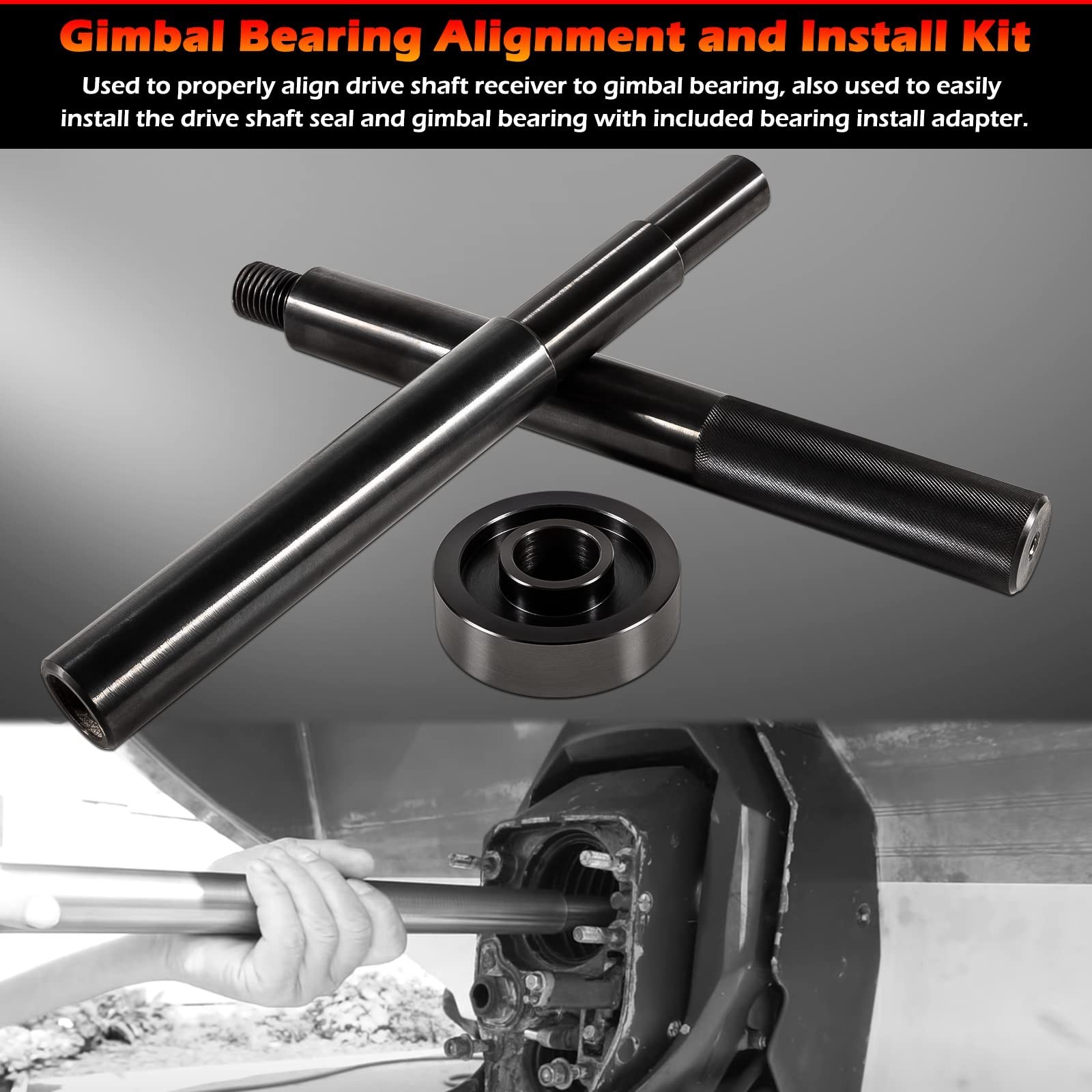 Heavy Duty Gimbal Bearing Alignment & Install Kit - Engine Alignment Tools Set