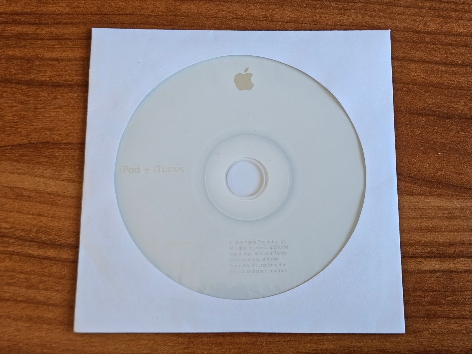 Apple iPod & iTunes Installation CD-ROM – Original Software Disc