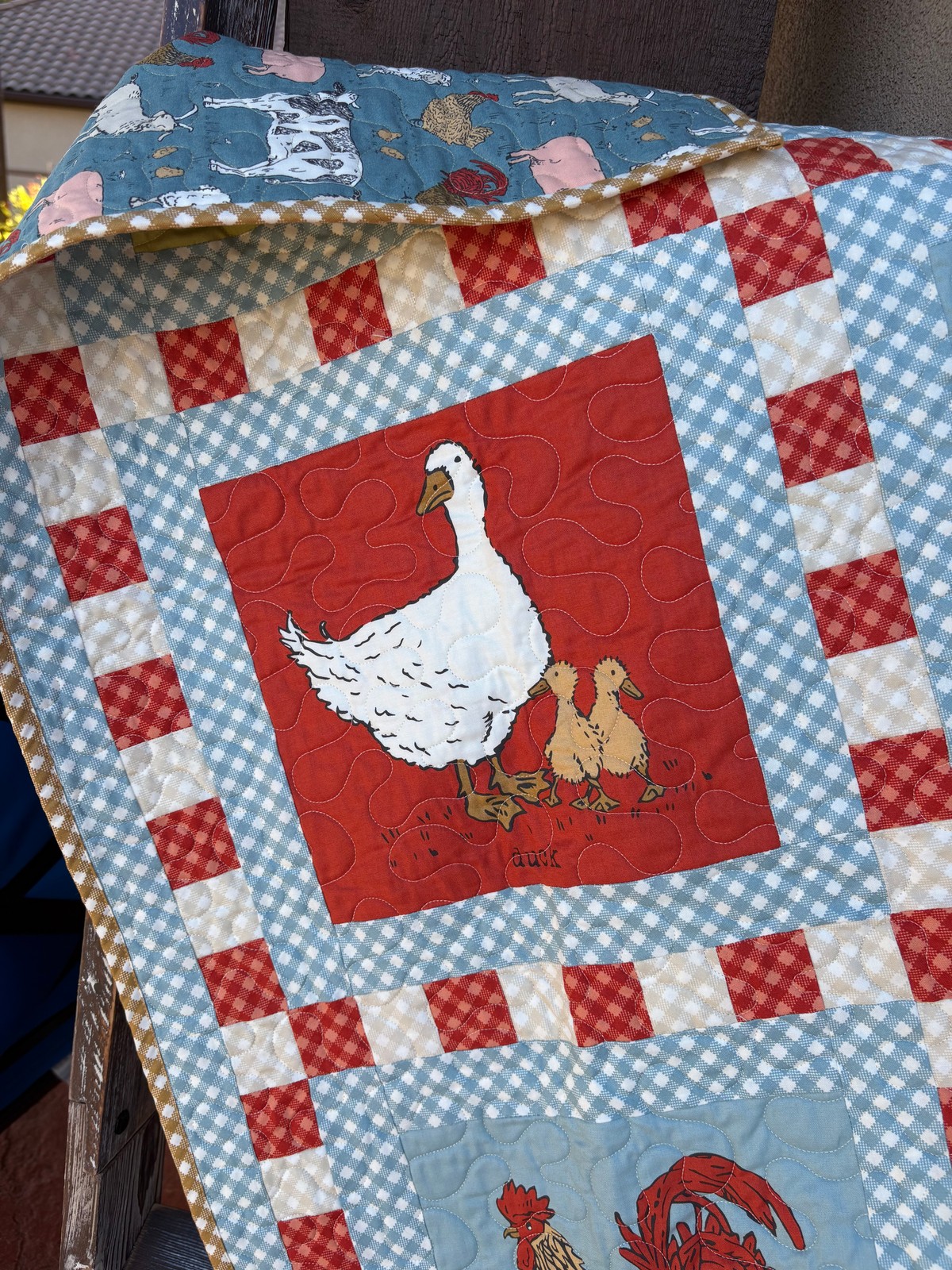 Storybook Farm Panel Quilt Pattern