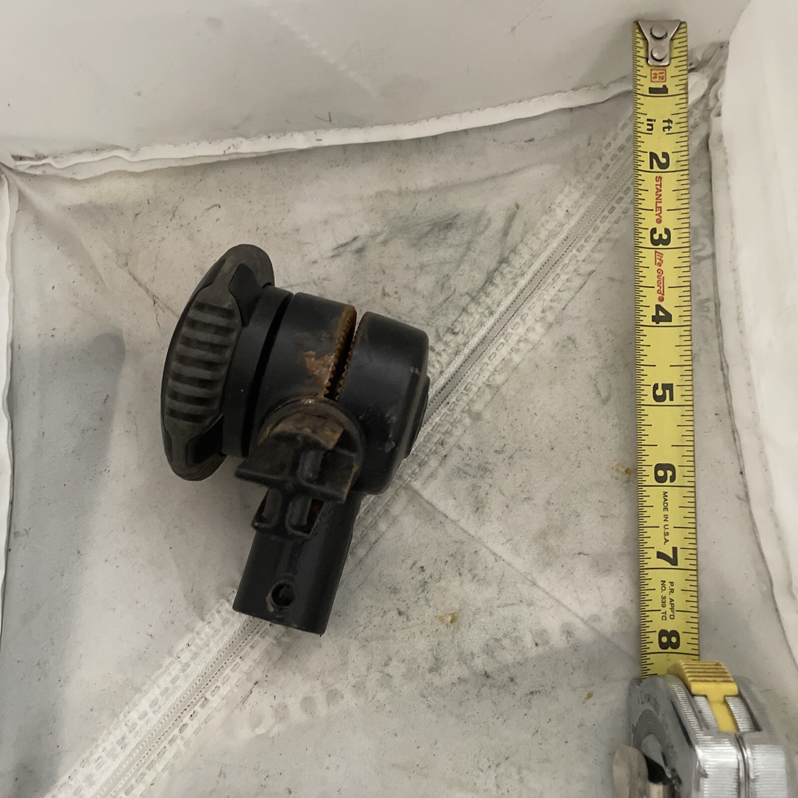 Handlebar Lock Positioner For A Pride Mobility Cp40