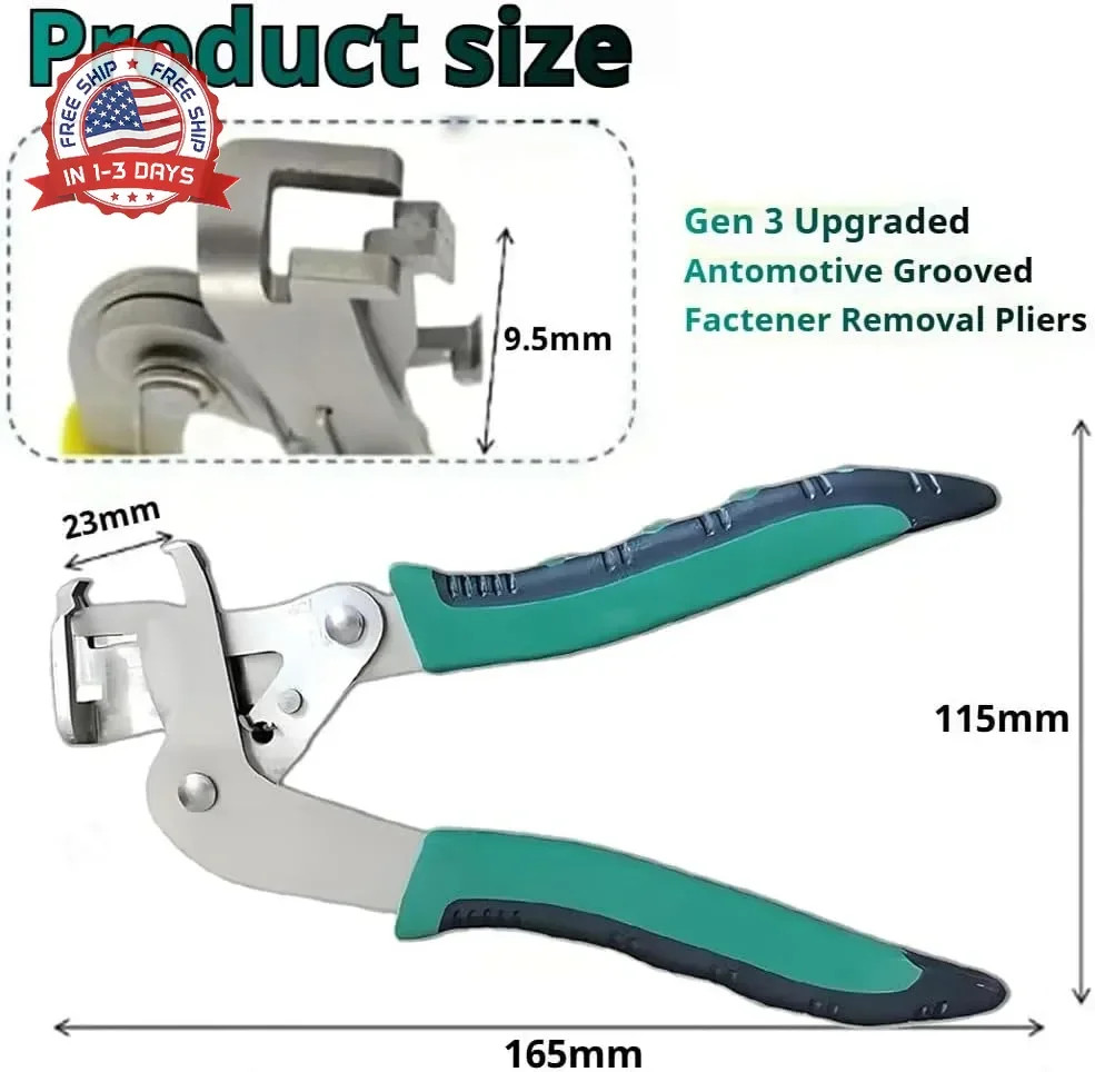Car Clip Pliers and Disassembly Tools, 2026 New Efficient Multi-Functional Car C
