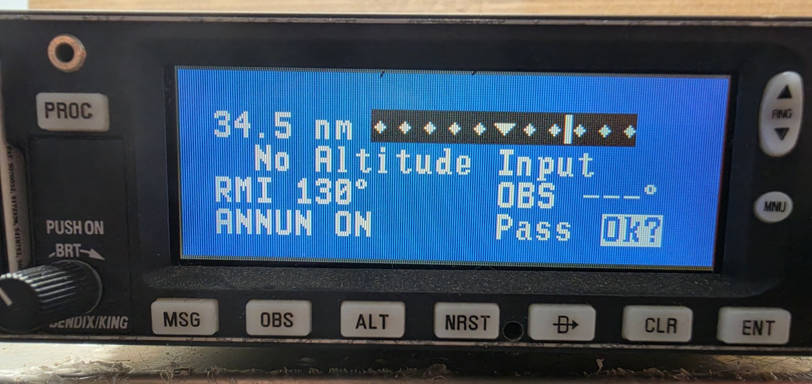 Bendix/King KLN 94 GPS P/N 069-01034-0101