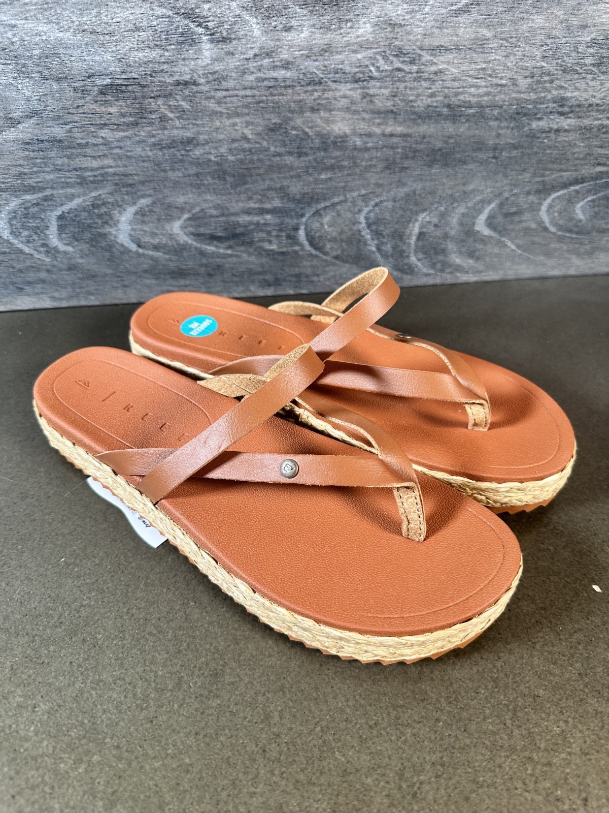 Reef Women's Vista Carmen Flip-Flops Cocoa #CJ6486