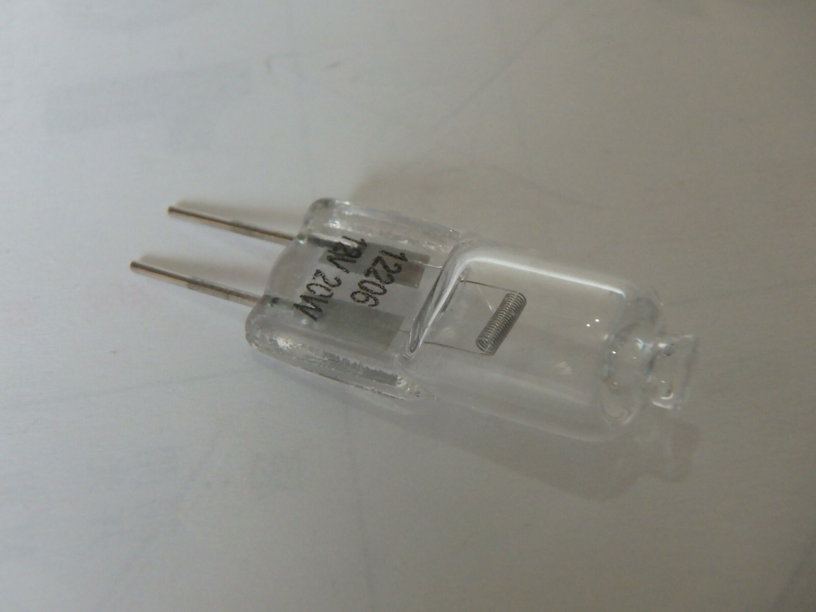 Halogen capsule for microscope - 12V 20W G4