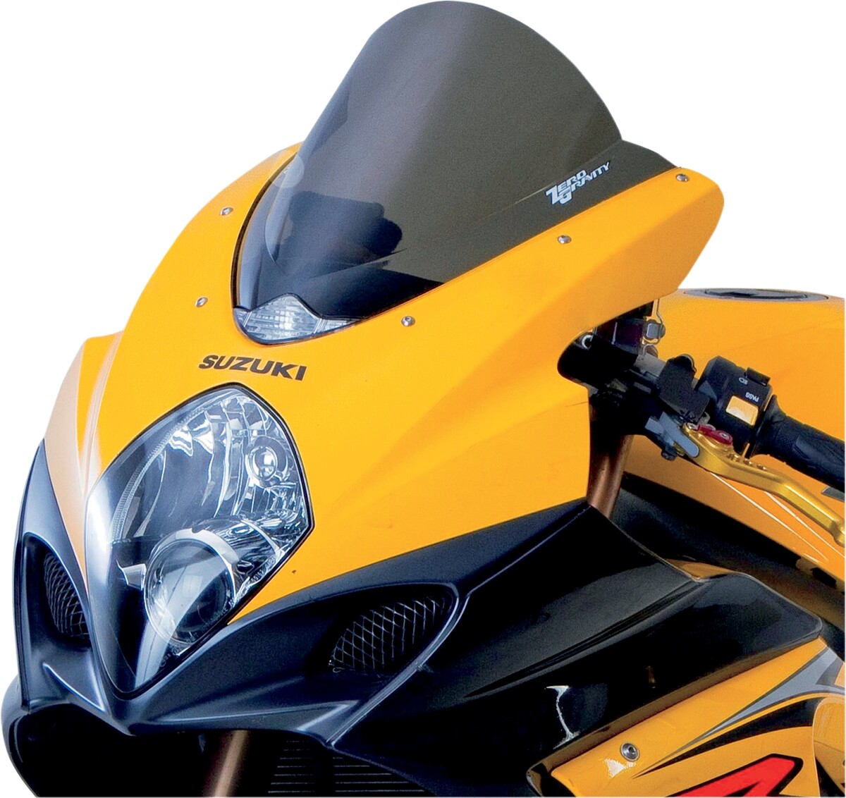 Zero Gravity Double Bubble Windscreen Smoke for Suzuki GSXR1000 07-08 16-111-02