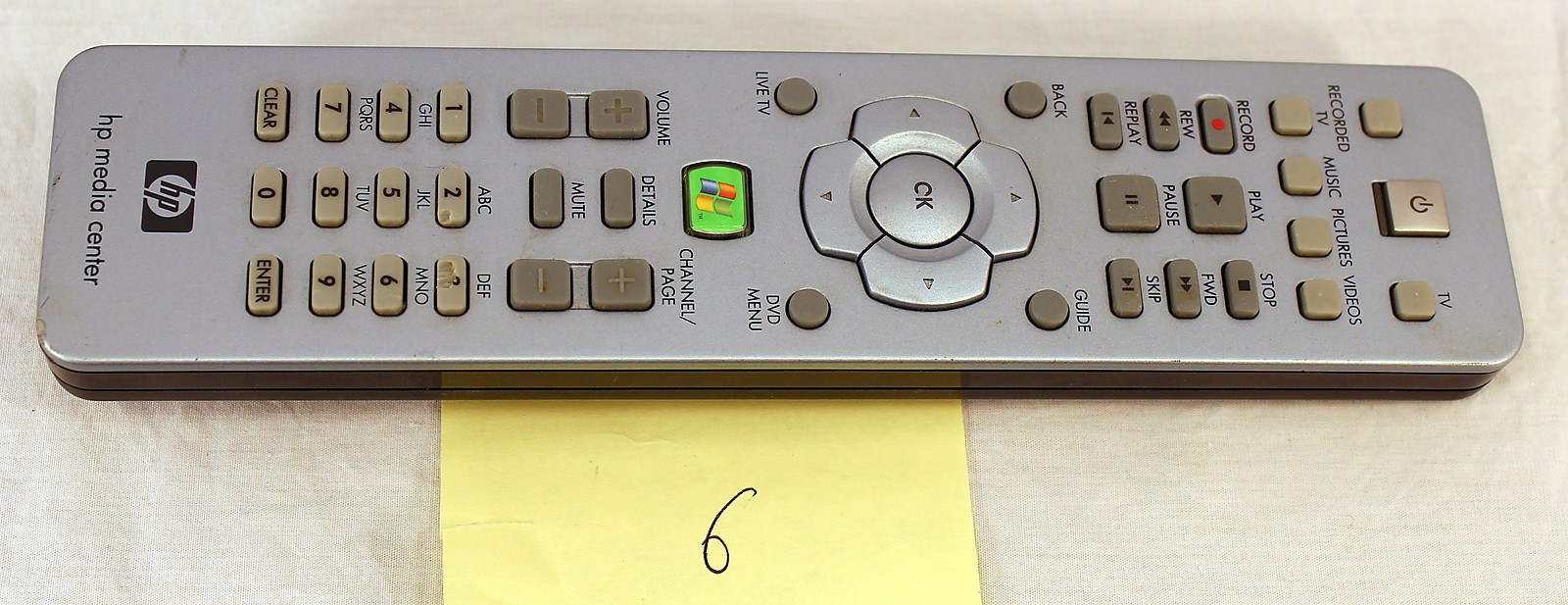 HP Media Center Remote Control RC1314609/00