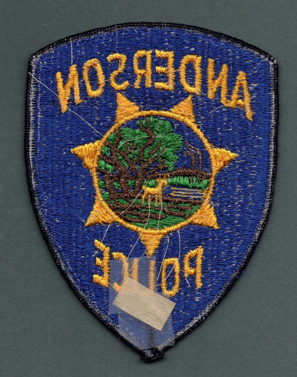 Anderson California Police Patch