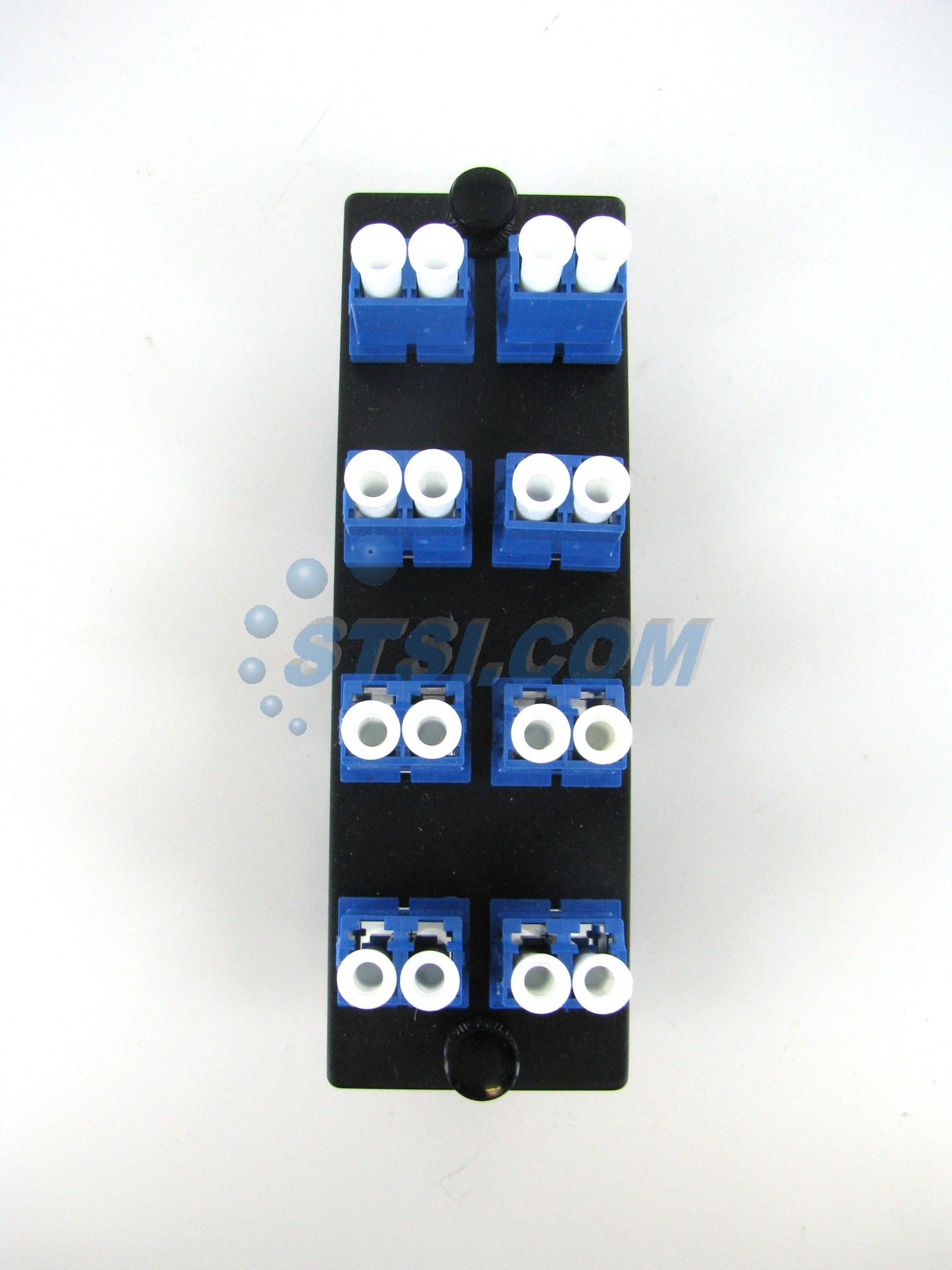 Panduit FAP8WBUDLCZ Fiber Panel w/8 LC Duplex Singlemode Adapters Blue ~STSI