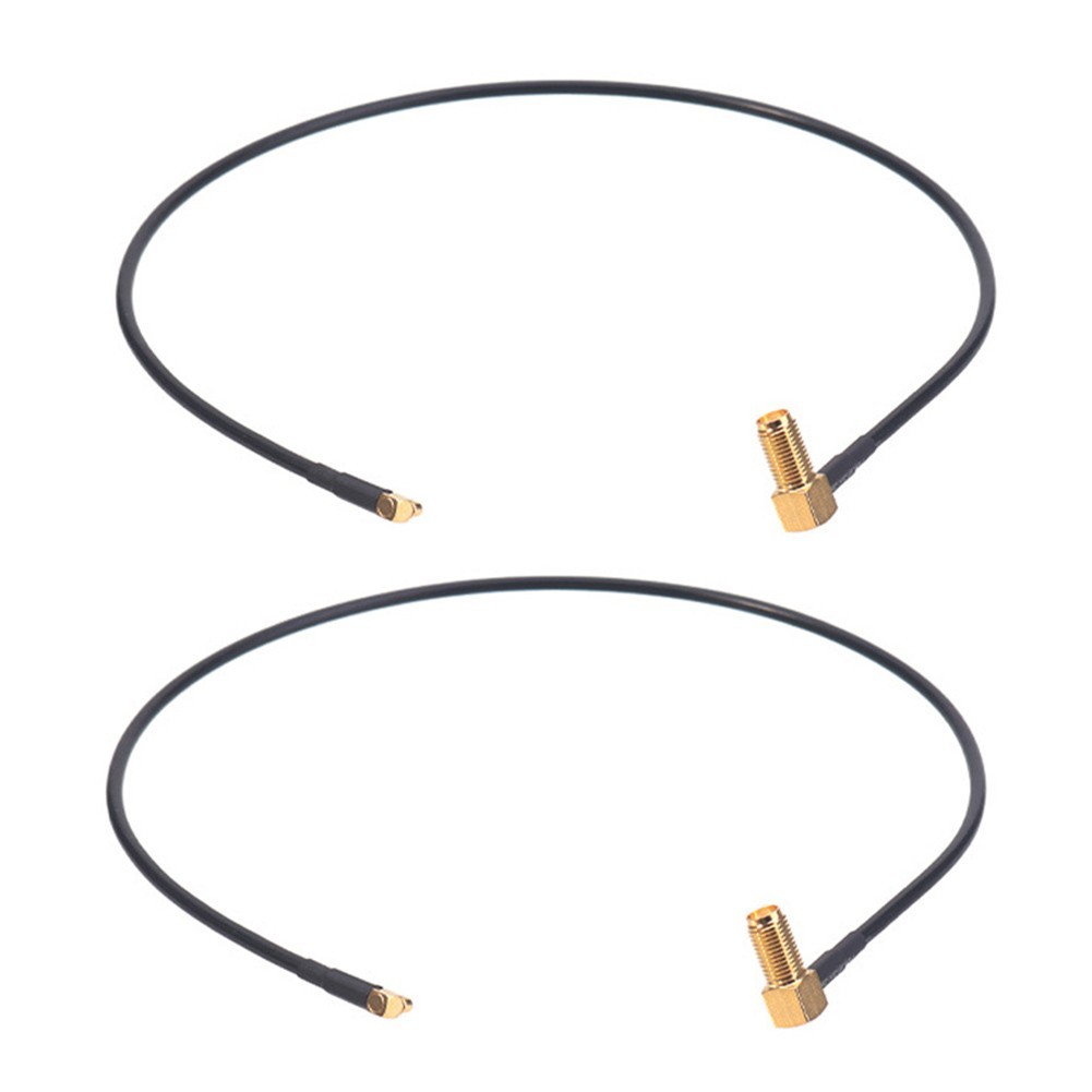 40cm RG174 RF extension cable MMCX male to female gold plated connectors