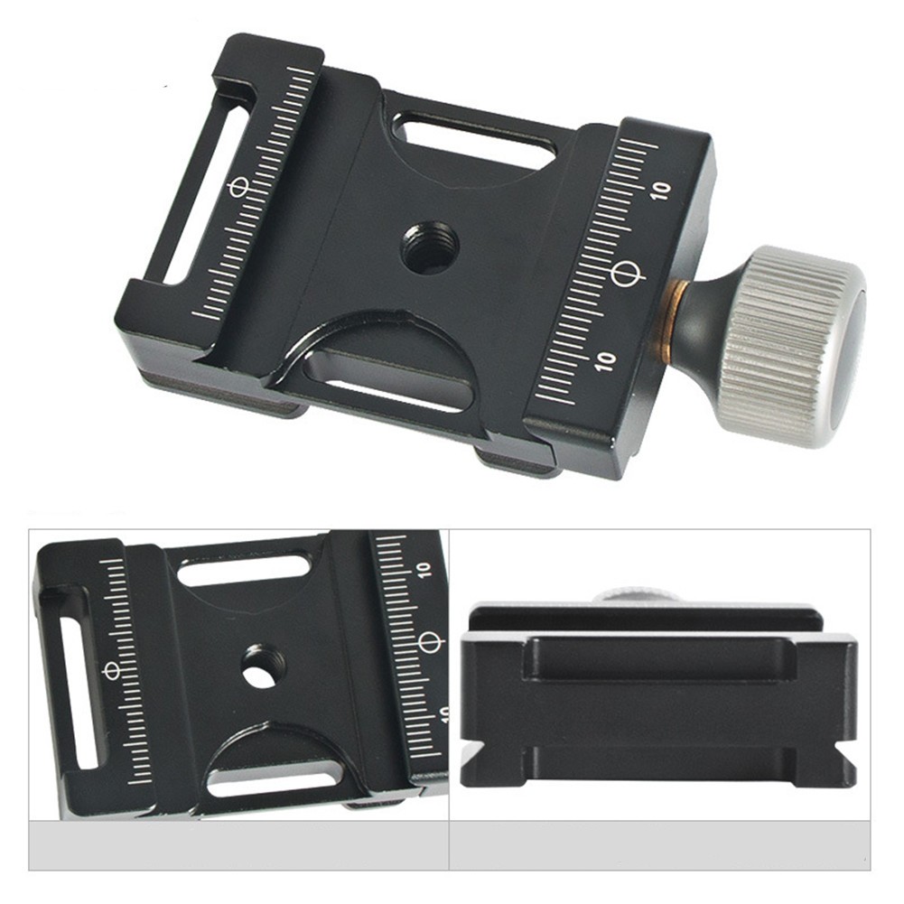 Adjustable Quick Release Clamp Camera Tripod Mount Base For Arca Swiss Plate D