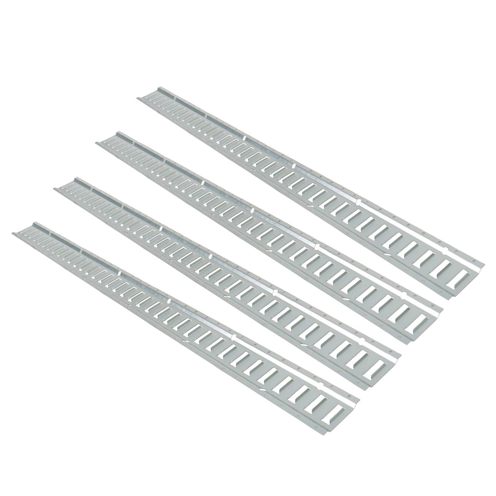 LABLT 4 Pcs Secure Cargo Heavy Load 6' E Track Tie Down Rail System For Truck