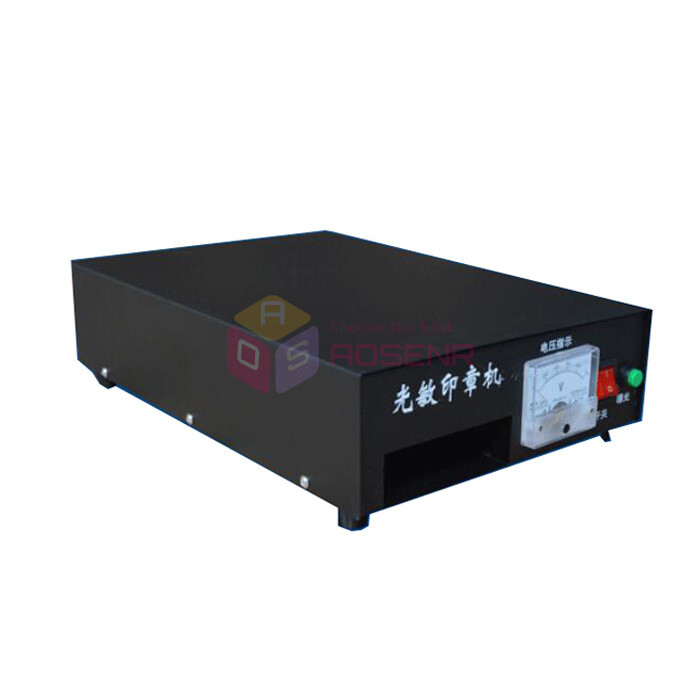 Photosensitive Flash Stamping Making Machine Kit Selfinking Make Seal 220V