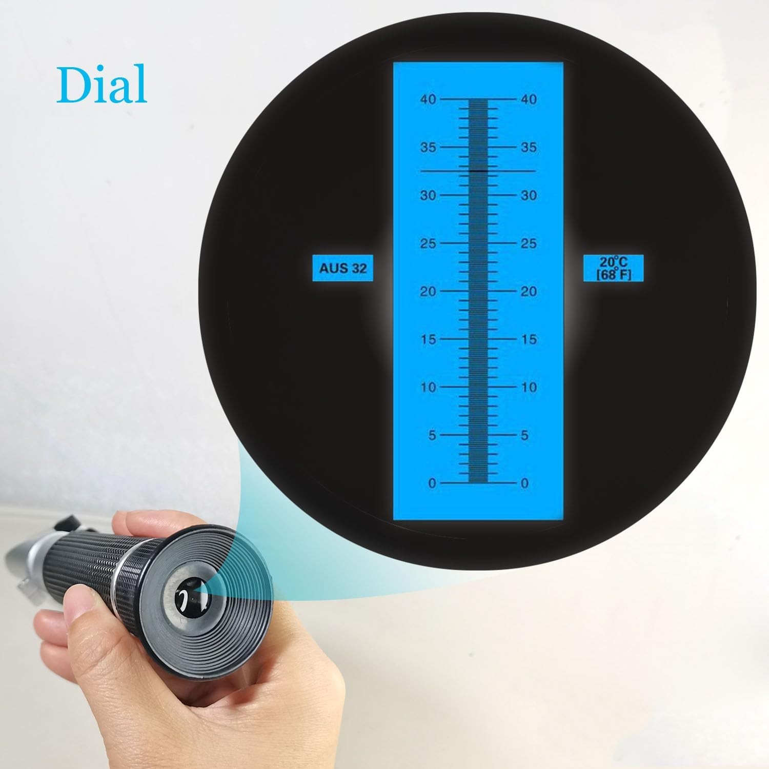 Precision Optical DEF Refractometer for Diesel Exhaust Fluid Testing - Easy Use