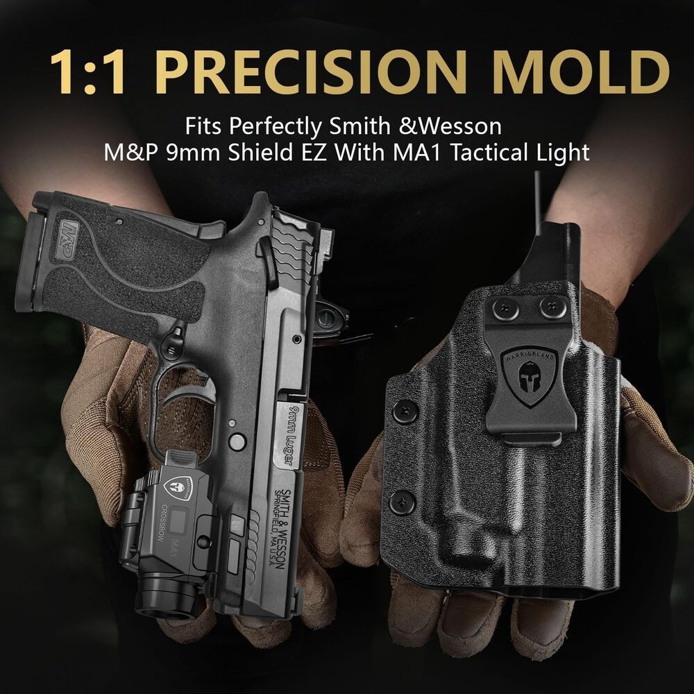 TSG CROSSBOW MA1 Universal Weapon Lights-IWB Holster Fits: S&W M&P Shield 9mm EZ