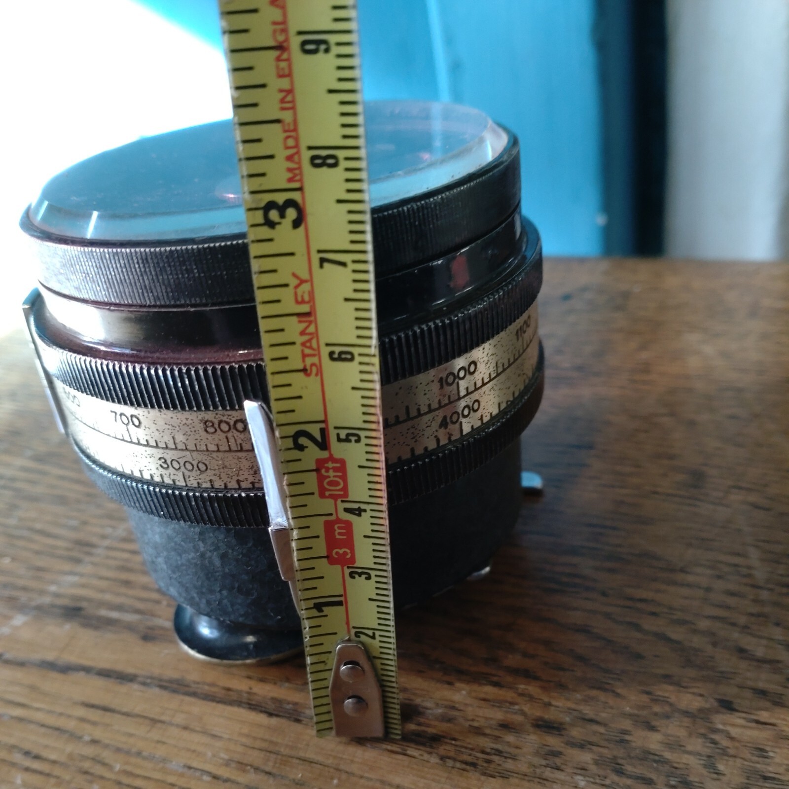 Vintage Boulin Stroboscope Tachometer. Clockwork Scientific Instrument