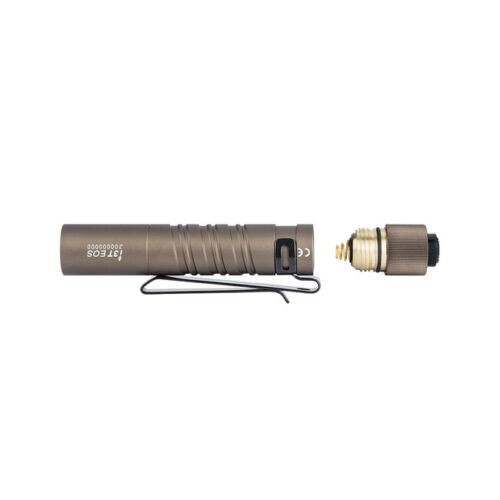 Olight Baldr Pro R Desert Tan Rechargeable Light & I3T Desert Tan Light, 1350 Lu