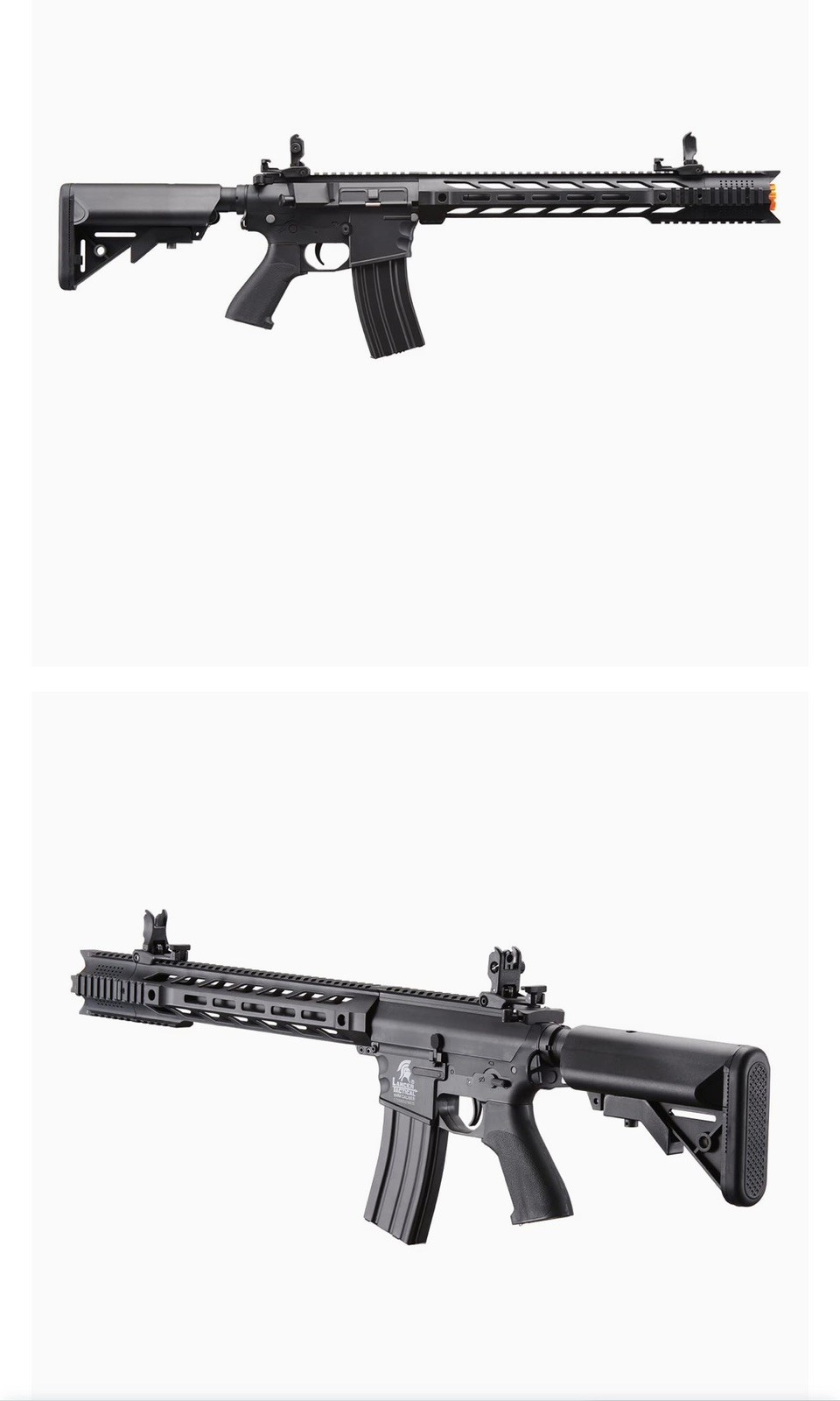 Lancer Tactical Gen 2 Durable Airsoft M4 SPR Interceptor AEG Polymer- Full/Semi