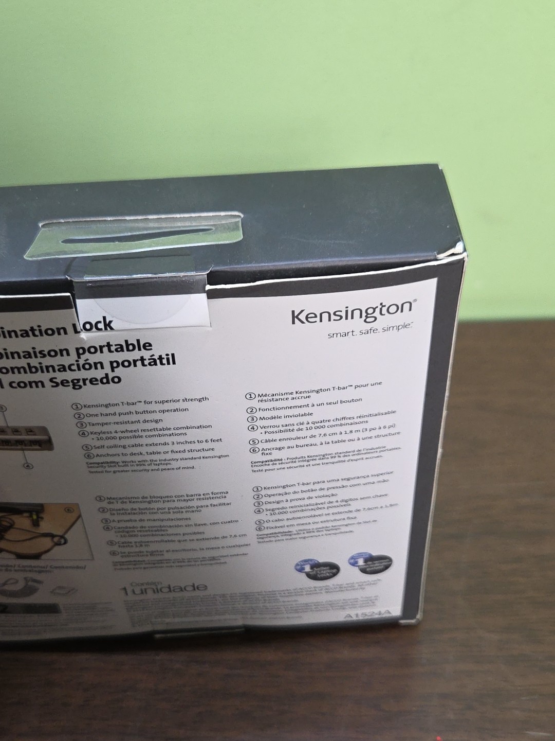 KENSINGTON Combination Laptop Lock