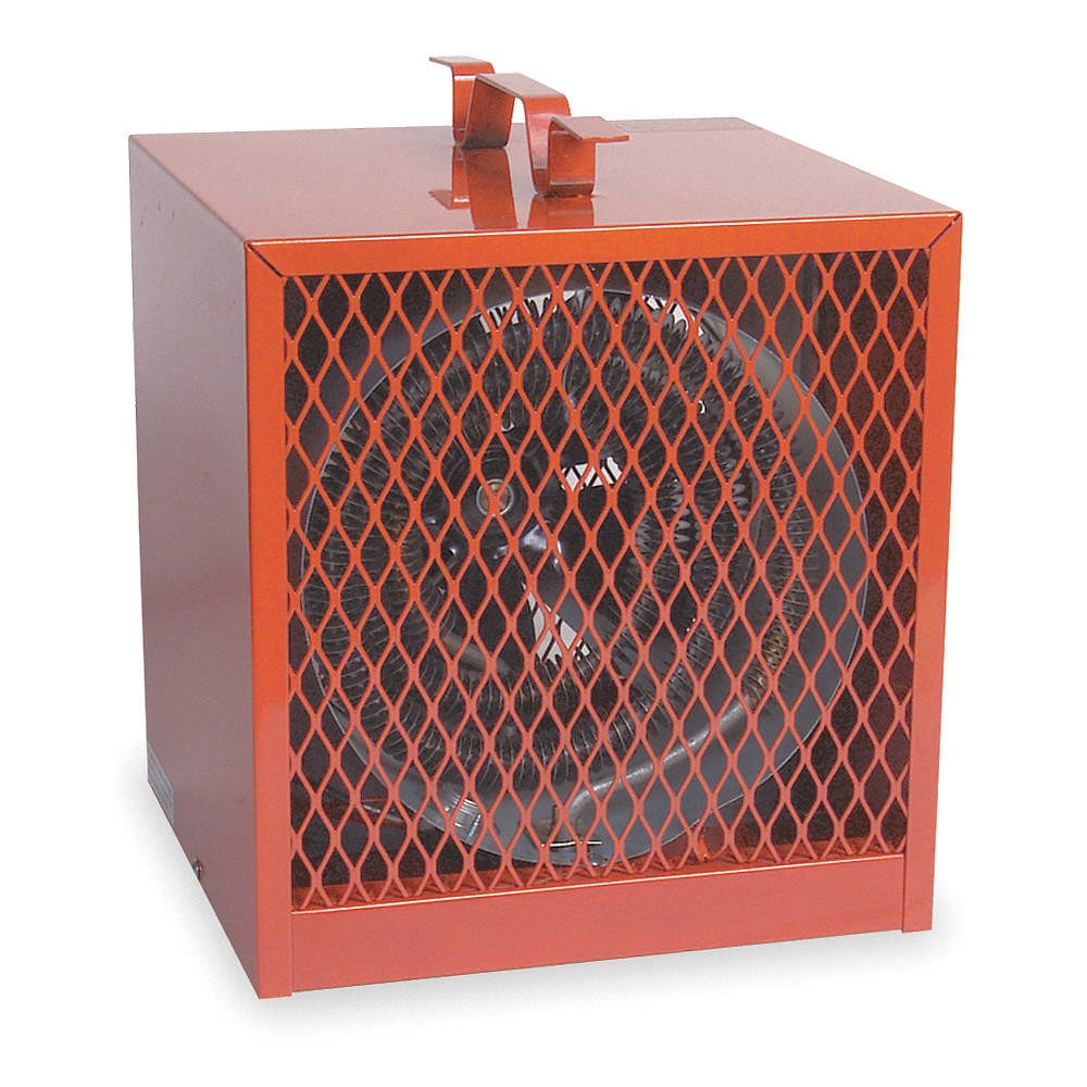 DAYTON 3VU35 Prtbl Elct Job/Garage Heatr,14"L,208/240 3VU35