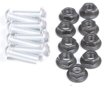Puig Windscreen Standard Nut Screw Kit Silver