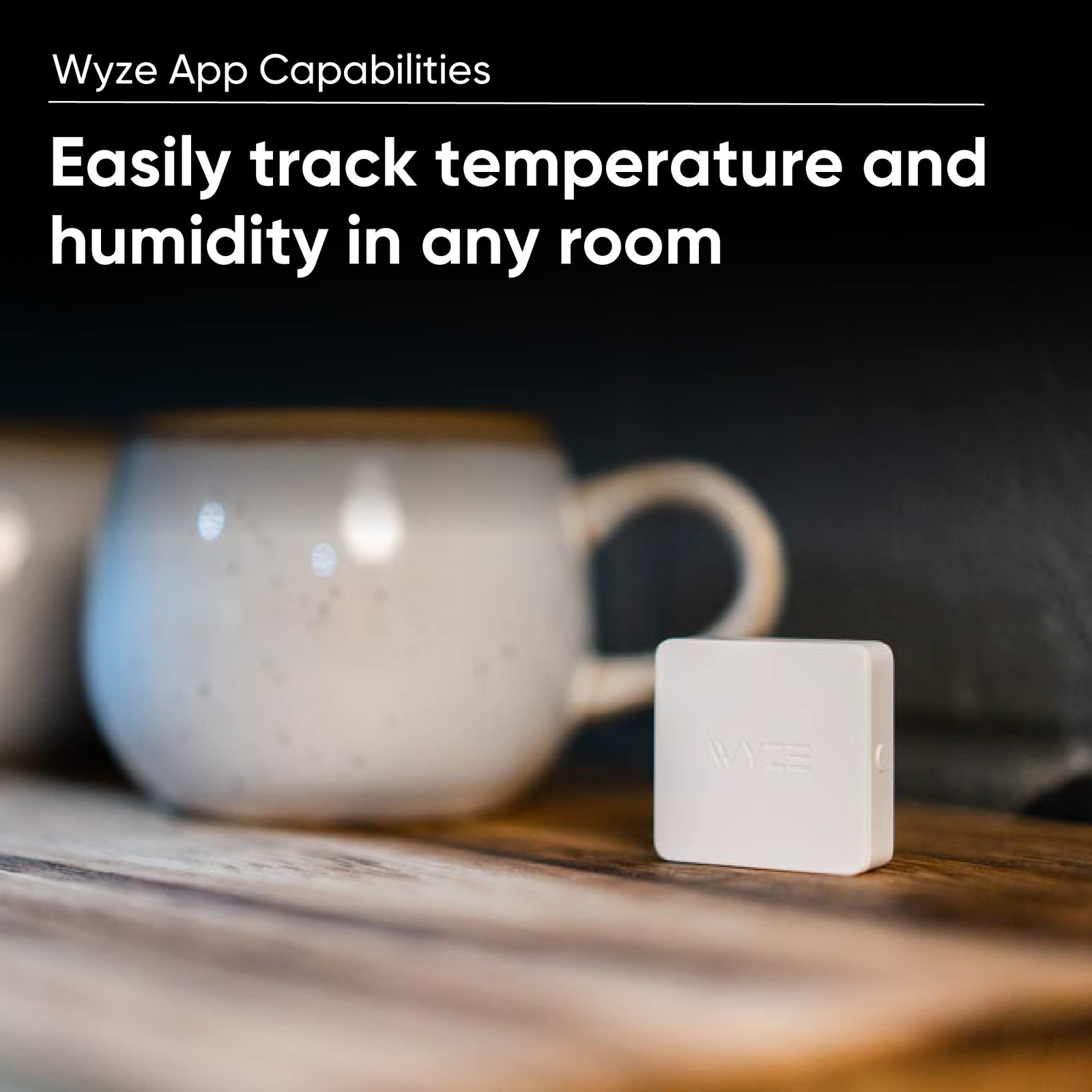 Wyze Climate Sensor (3-Pack) Sense Hub required White