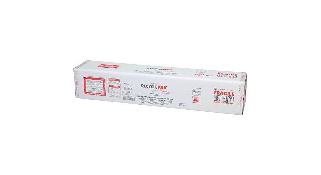 Medium 4 Ft. Fluorescent Lamp Recycling Box