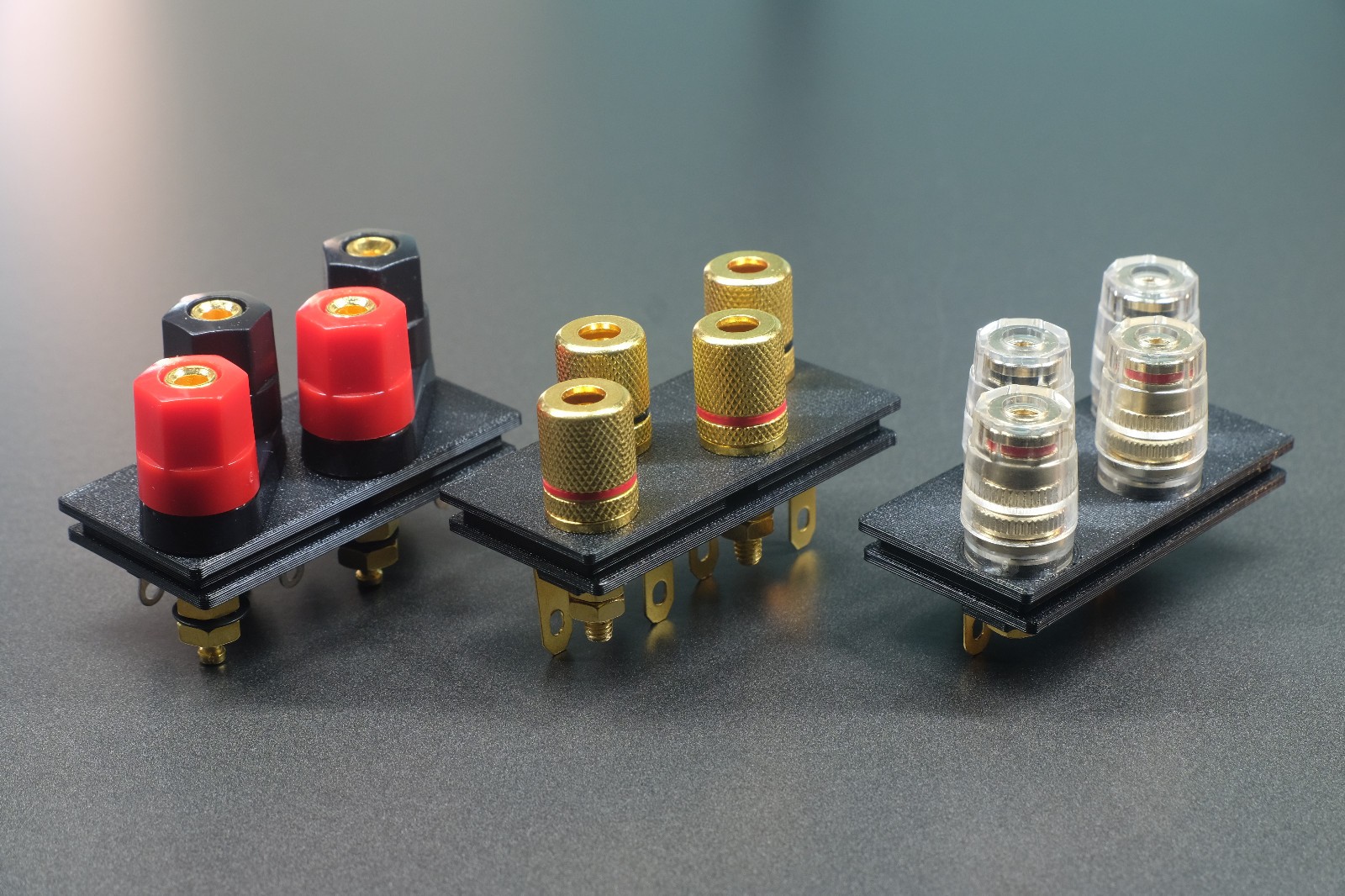 Kenwood KR-7600 speaker terminal upgrade kit