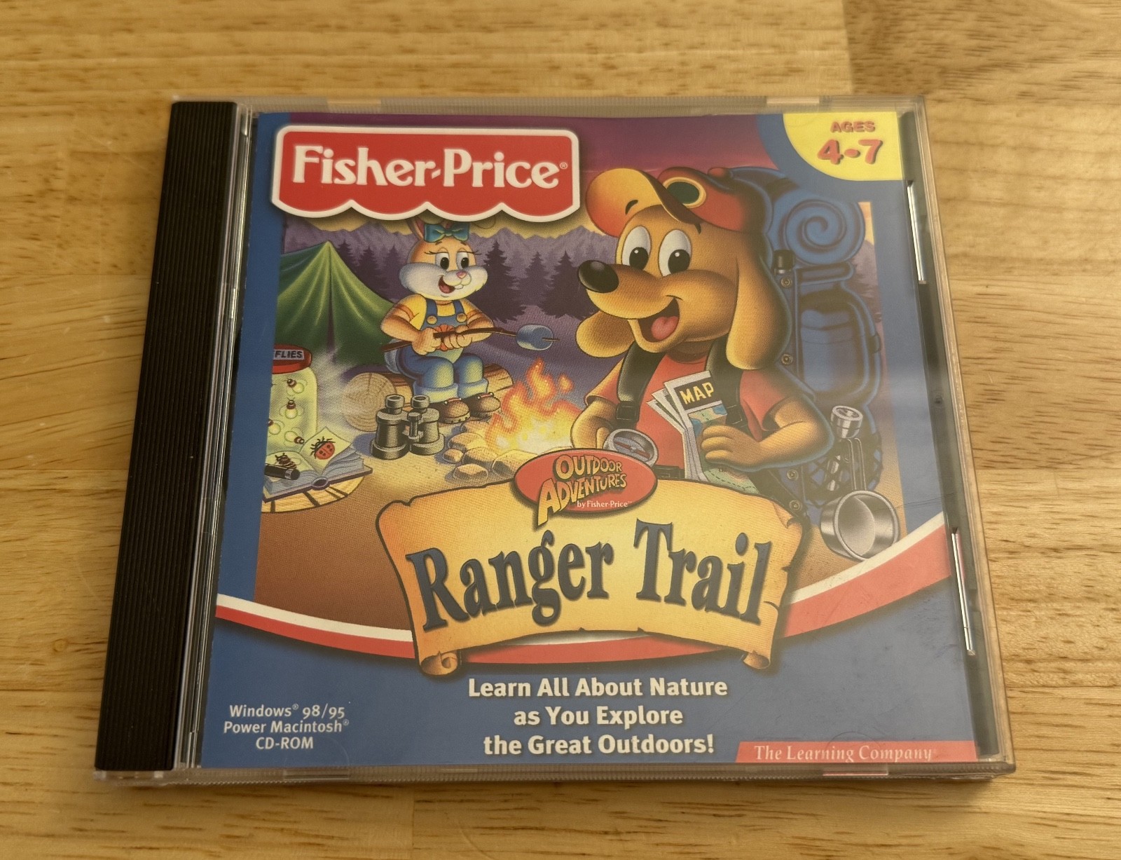 Fisher-Price: Outdoor Adventures Ranger Trail PC CD-ROM GAME WIN 95/98/MAC 1999