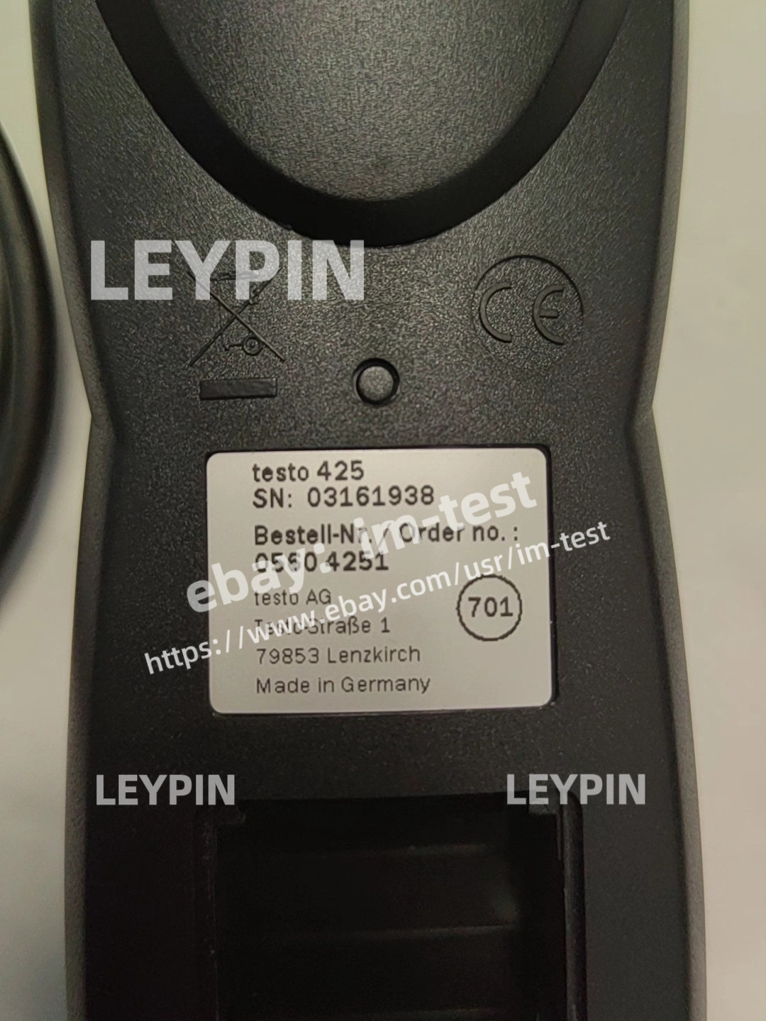 Testo 425 anemometer*im