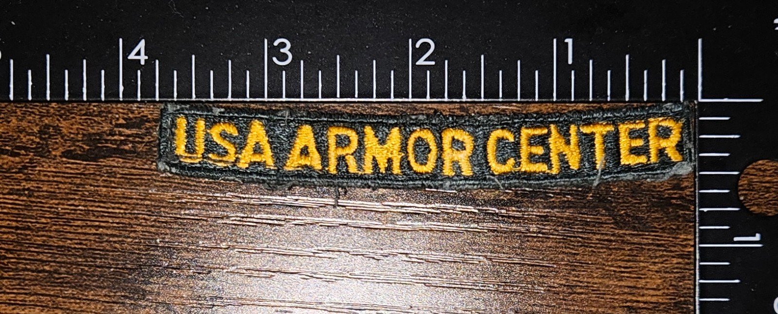 USA Armor Center United States Military Patch