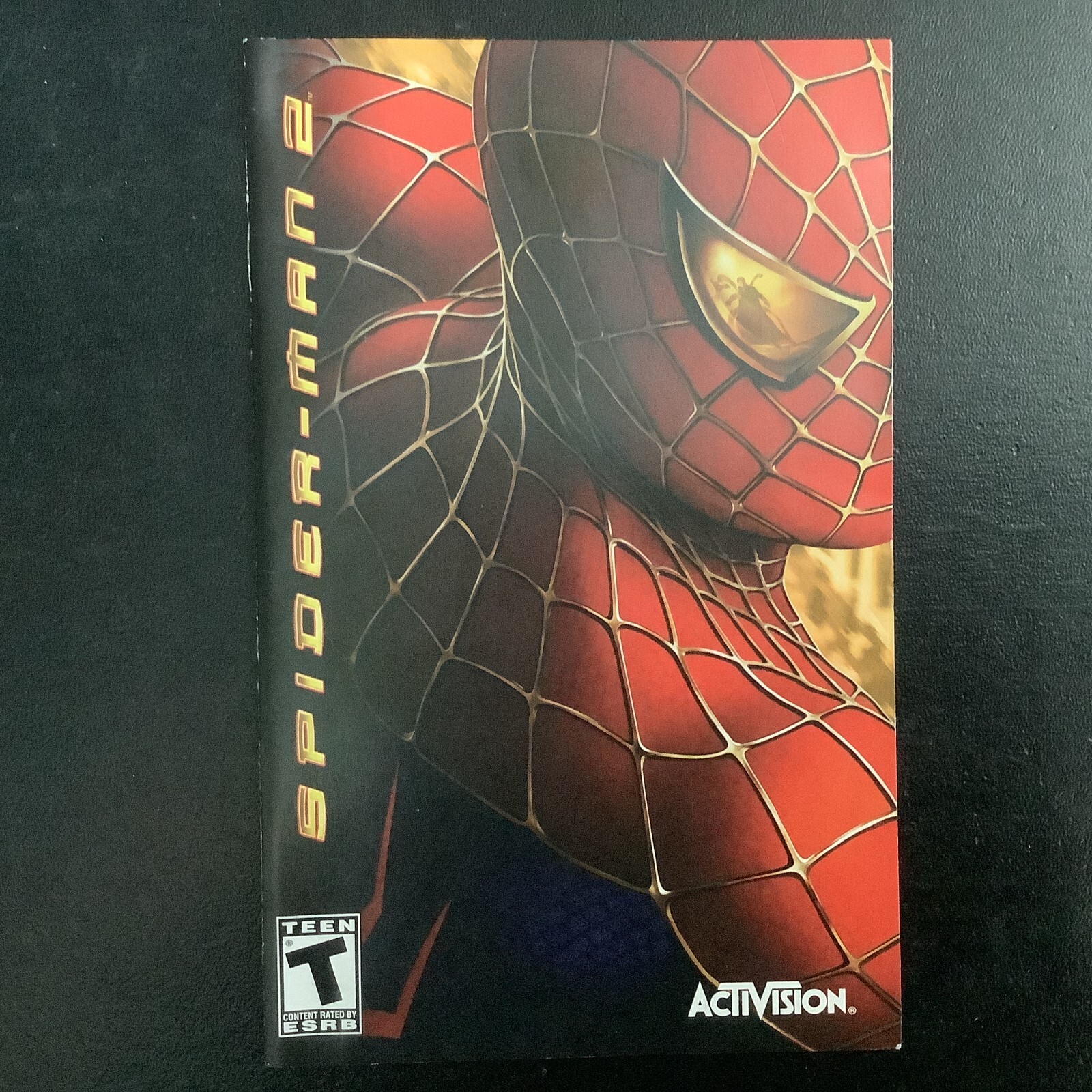 Spider-Man 2 PS2 PlayStation 2 Instruction Manual Only