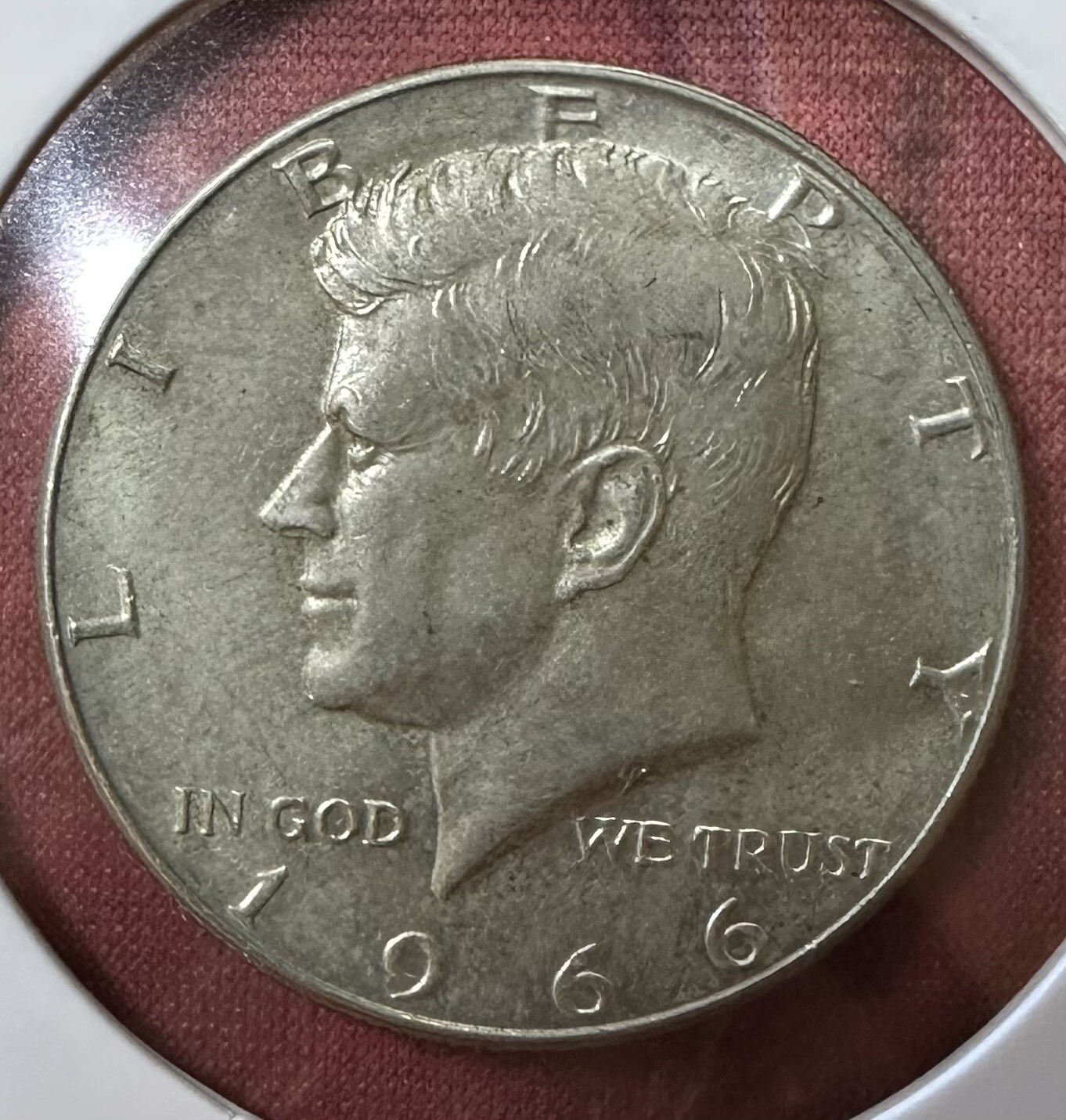 Historic And Rare 1966 40% Sliver Kennedy Half Dollar. Multiple DDR Errors.