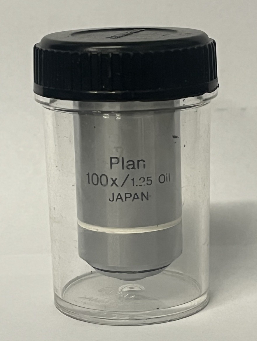 Olympus Plan 100x/1.25 Oil Microscope Ojective