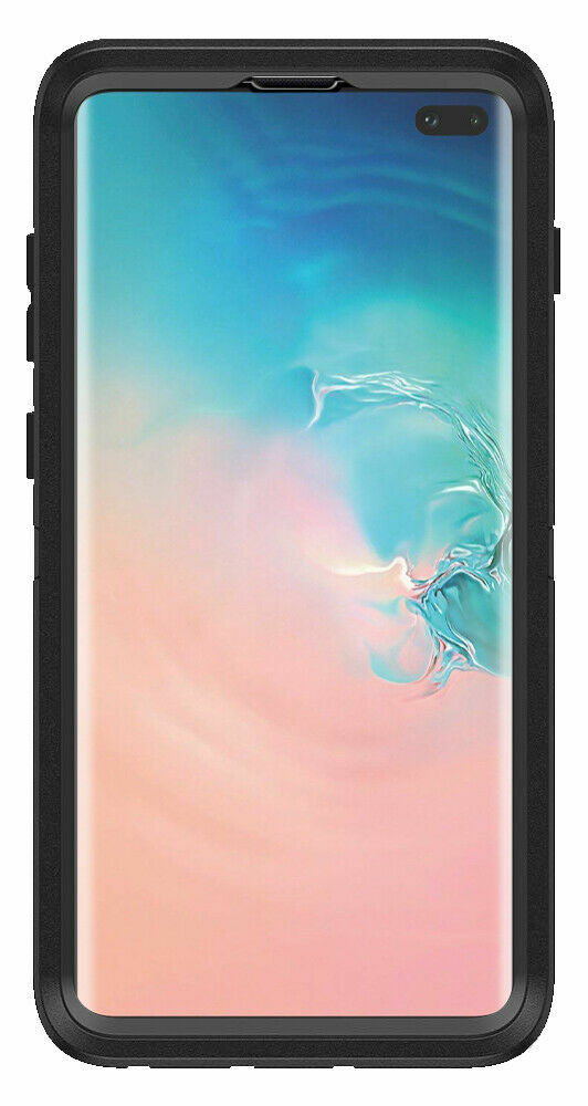 For Samsung Galaxy S10 Plus Otterbox Defender Tempered Glass Screen Protector