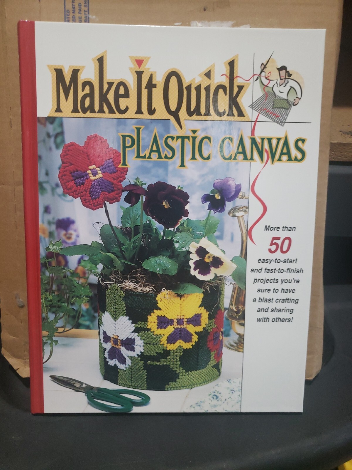 MAKE IT QUICK Plastic Canvas Pattern Books New