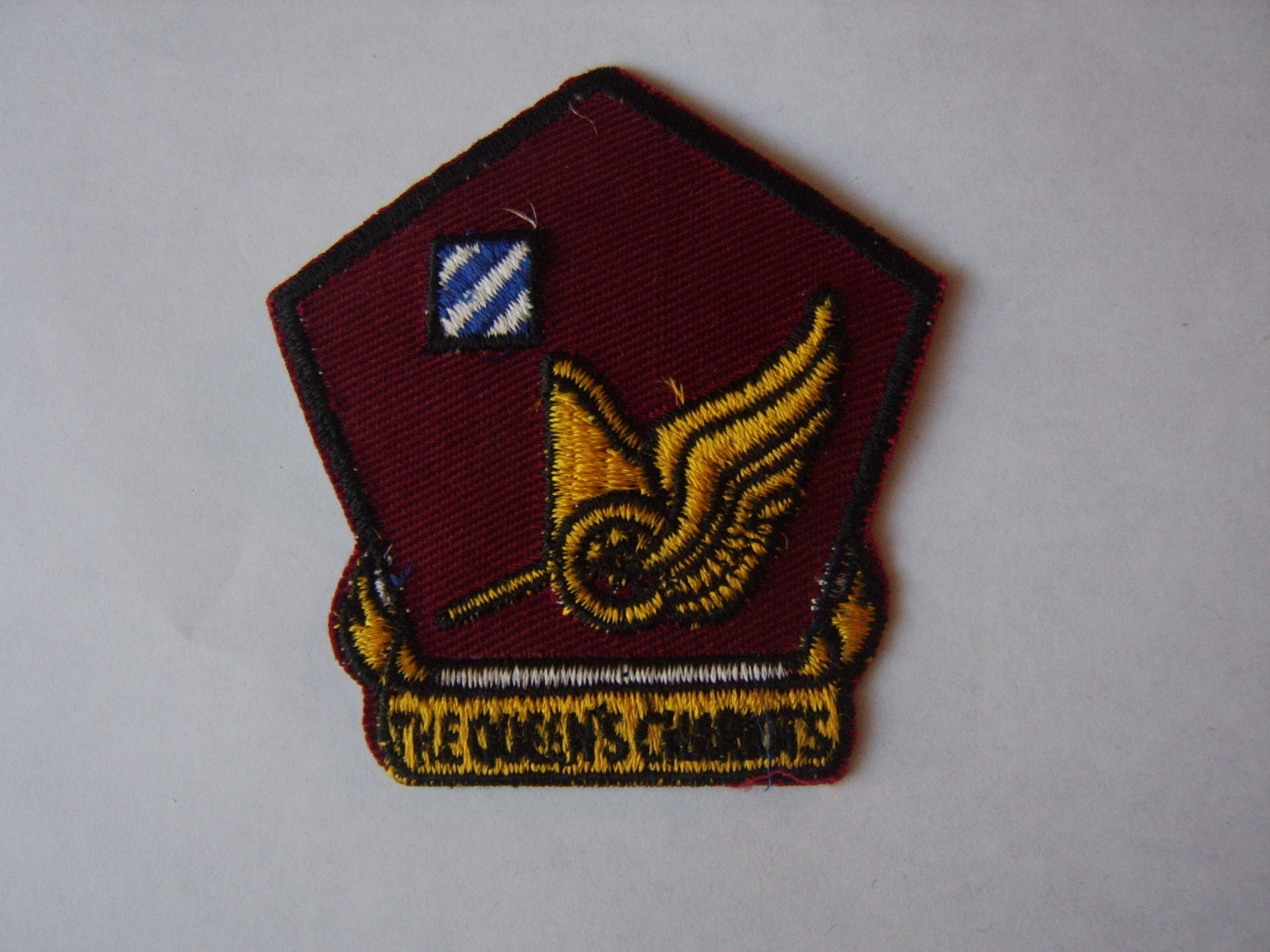 ARMY PATCH 35th TRANSPORTATION BATTALION OLDER ISSUE :TX17-1