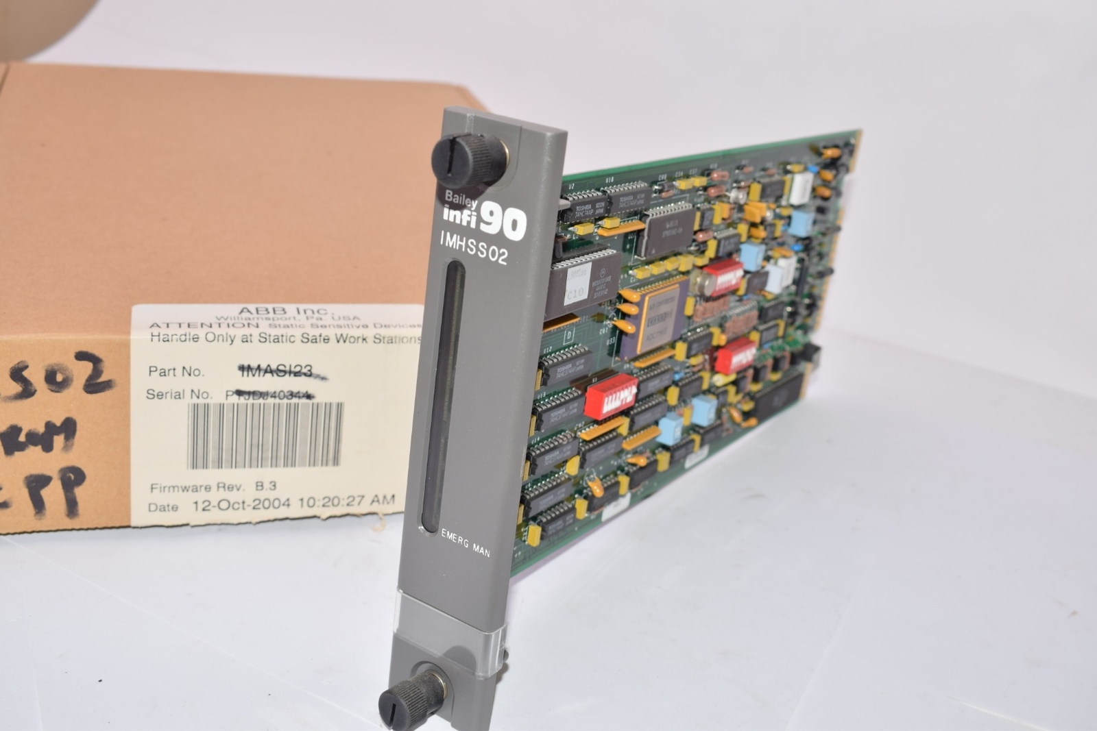 Bailey, infi 90, IMHSS02, Hydraulic Servo Slave, Circut Board