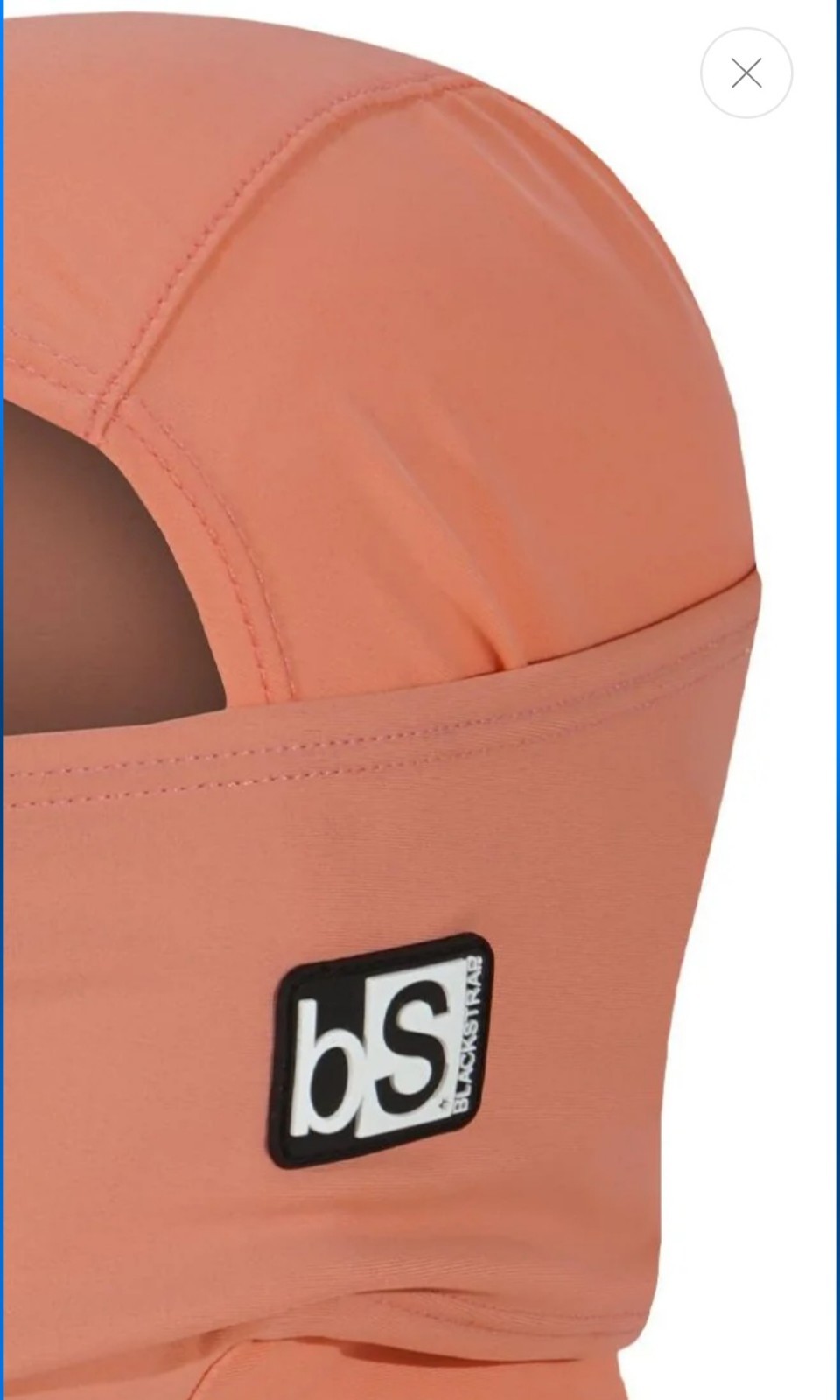 BlackStrap Kids Hood Balaclava Peach, One Size, Wicking and Breathable