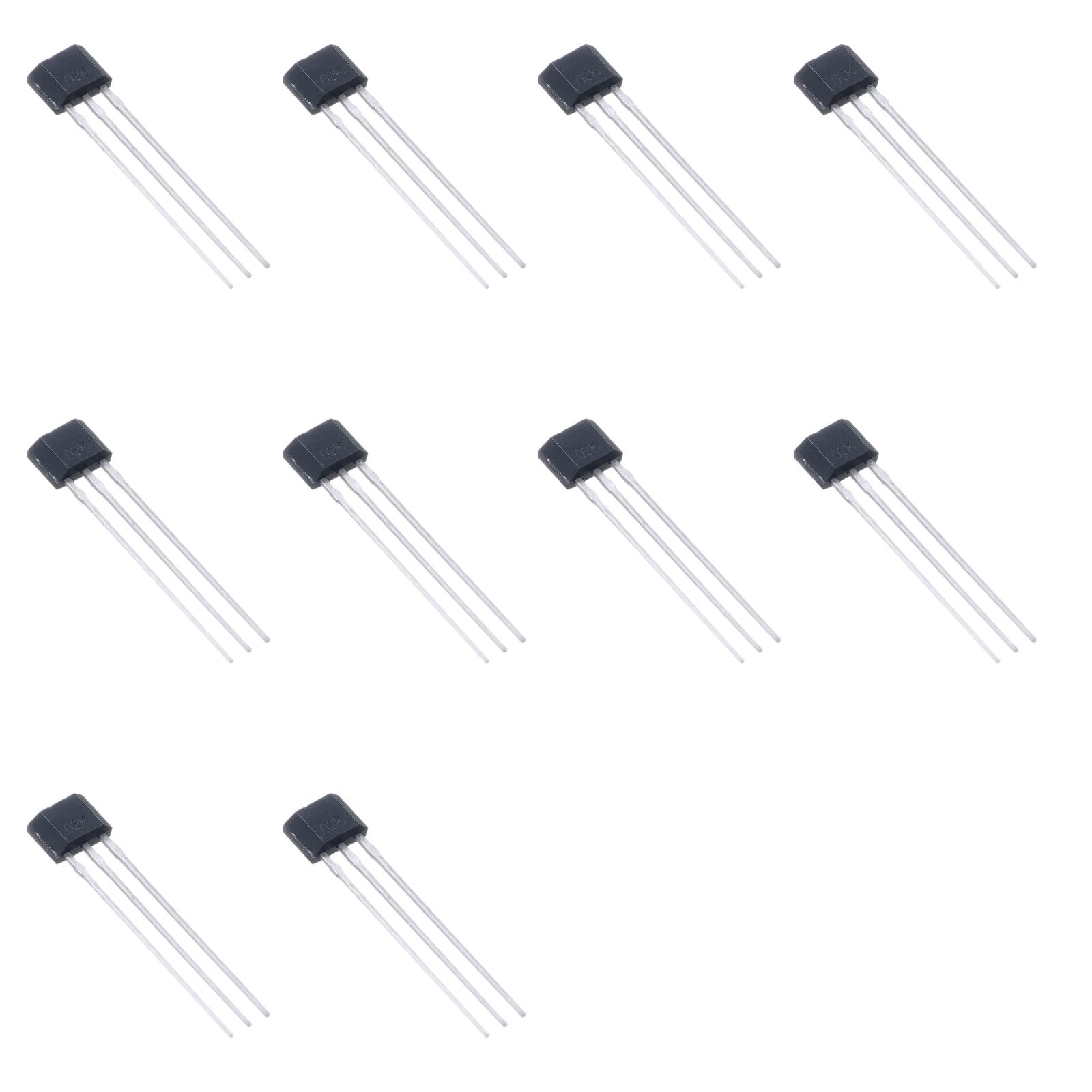 Bridgold 10pcs A1302KUA-T A1302KUA Marking A02K Ratiometric Linear Hall...