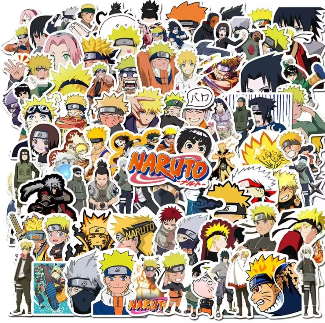 20 Pcs Random Naruto Stickers