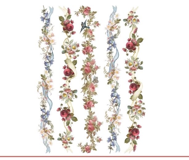 Iron Orchid Designs Transfer Madeline 12x16 Sheets