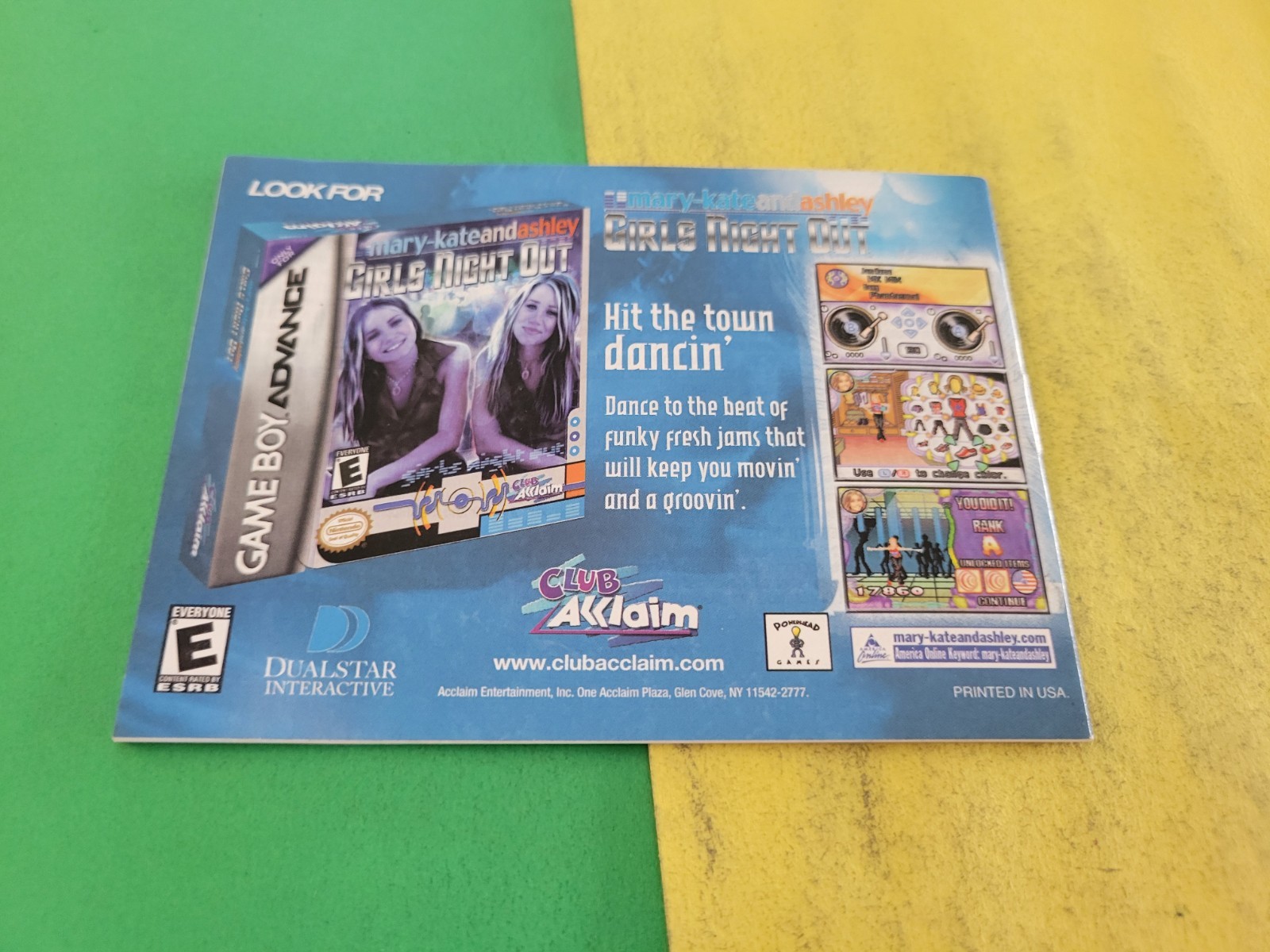 Gameboy Advance Manual "Zoocube"