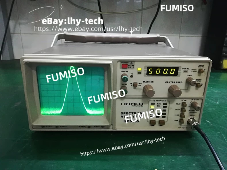 1 PCS HAMEG HM5005 Spectrum analyzer 0.15-500MHZ/working/lhy