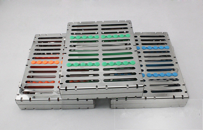 Dental Surgical Instrument Autoclave Sterilization Cassette Tray Racks - 10 Ins