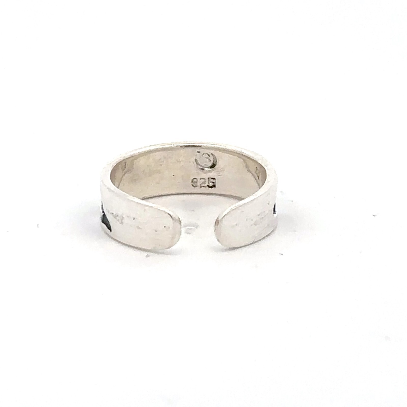 Sterling Silver Dolphin Toe Ring Adjustable Size