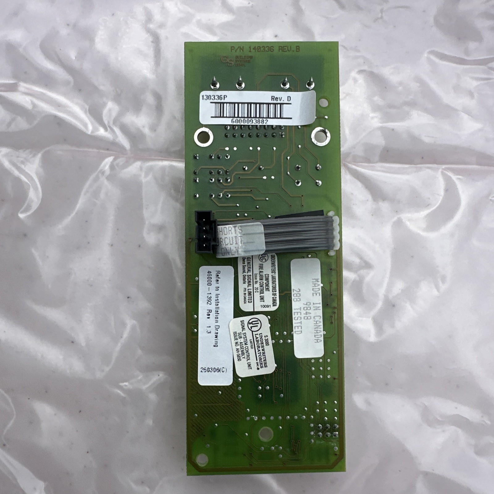 Building Systems Corp. RCT-1 Relay /city Tie Module￼