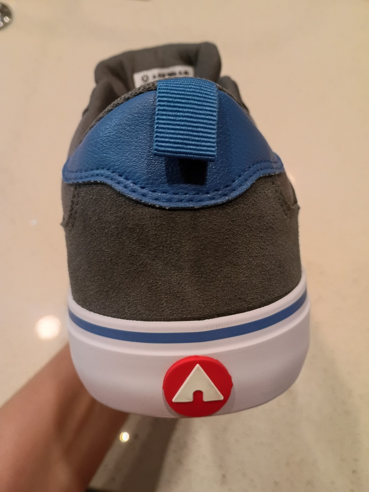 Airwalk Men's Skateboarding Shoes Gray Blue Medium Width US Size 11