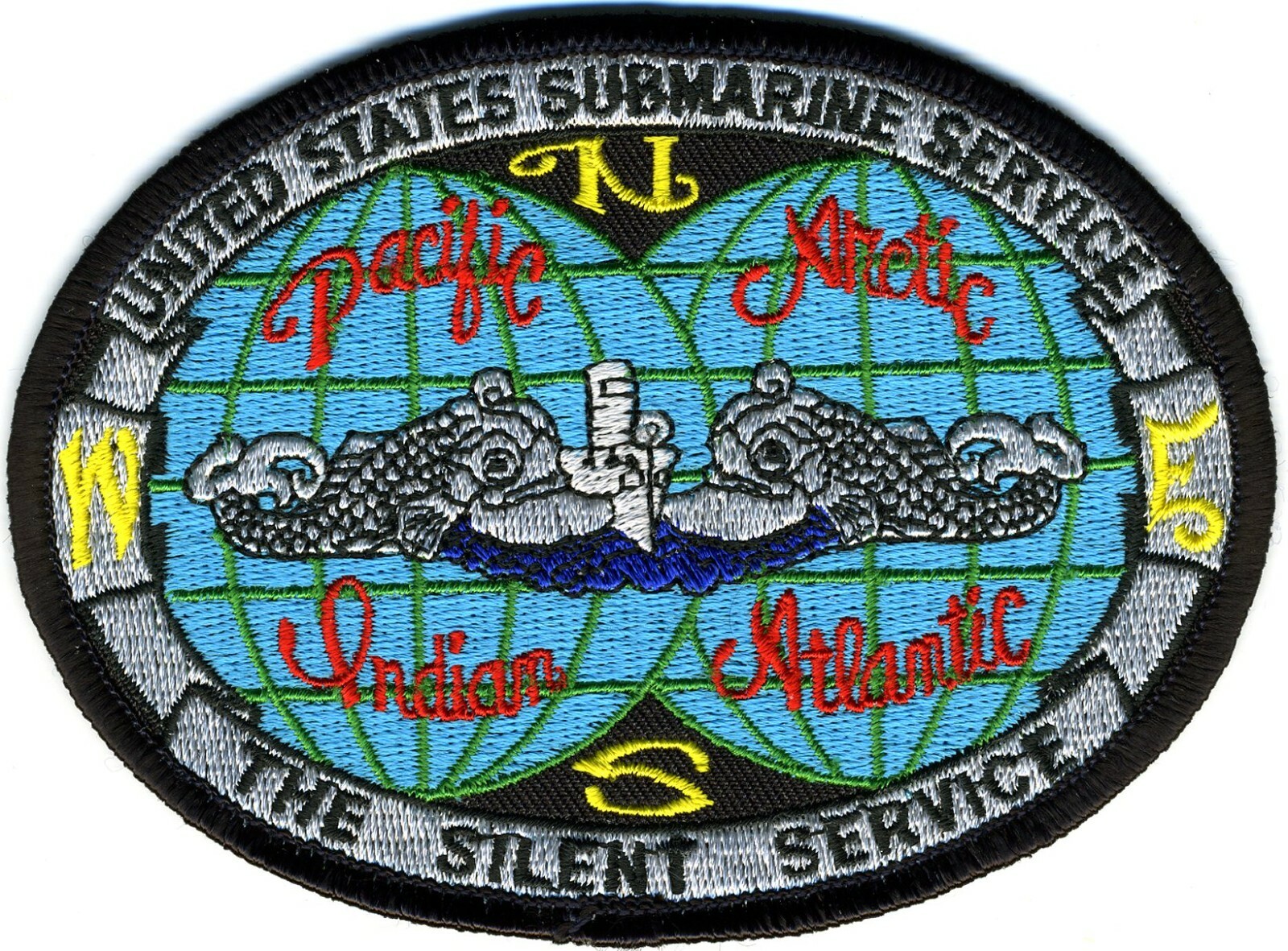 United States Submarine Service - The Silent Service  4.5 x 3.5 in FE BCP c6678