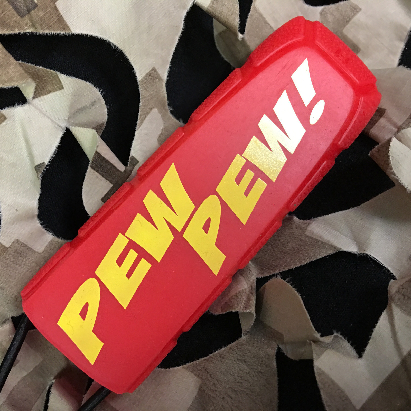 NEW Exalt Bayonet Barrel Cover Sock Plug Condom - Pew Pew Red