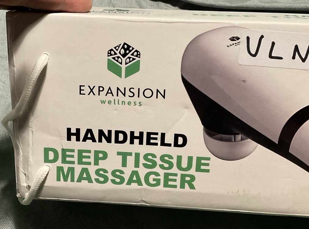 Expansion Wellness Handheld Deep Tissue Massager With 6 Interchangeable Nodes